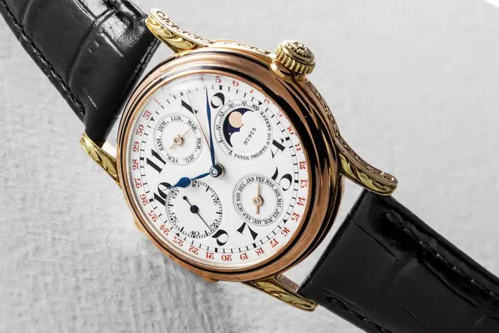 Chiếc đồng hồ Patek Philippe ref. 97975. (Hình ảnh: Revolution Watch)