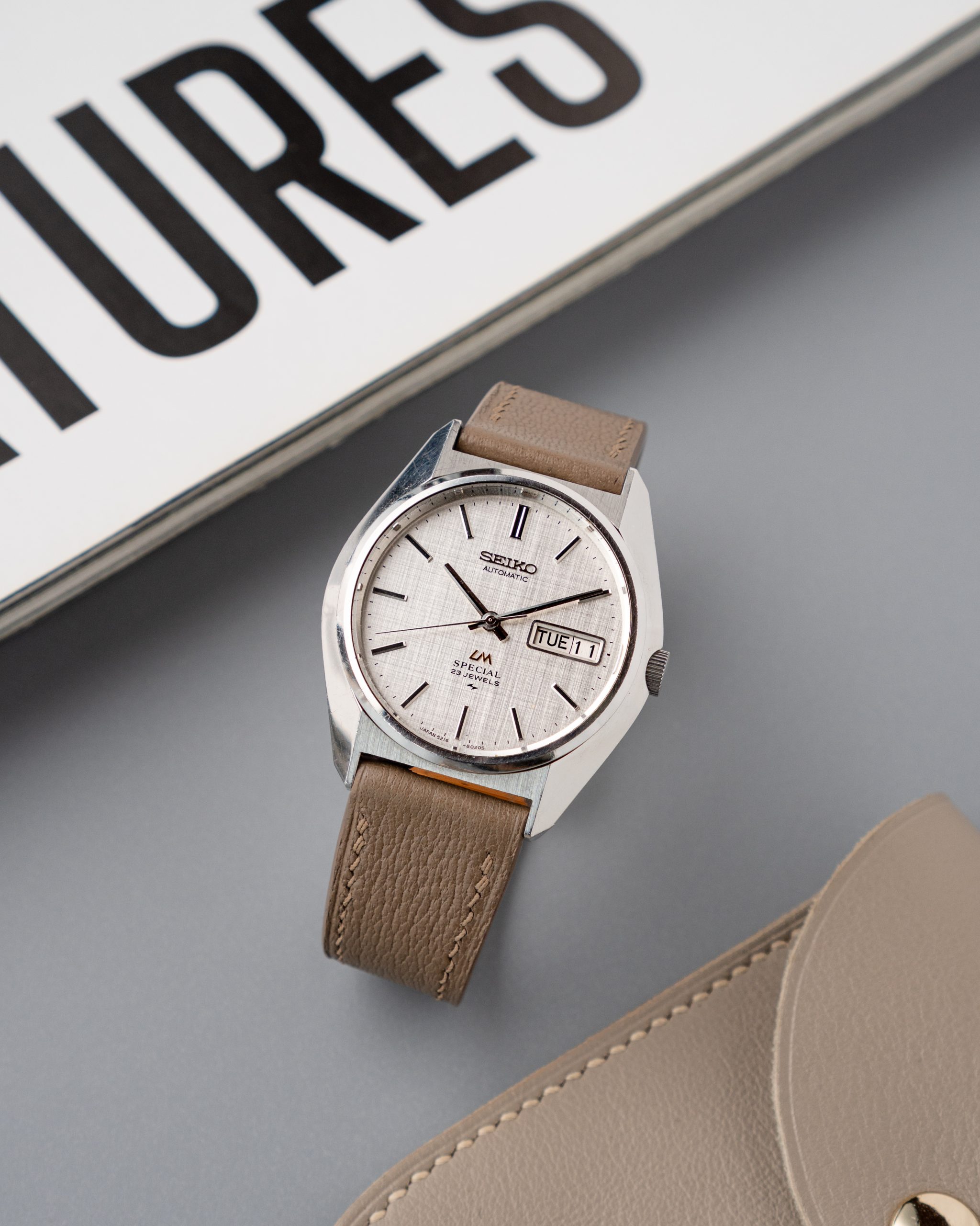 Dây Da Dê Taupe Dẹt3211