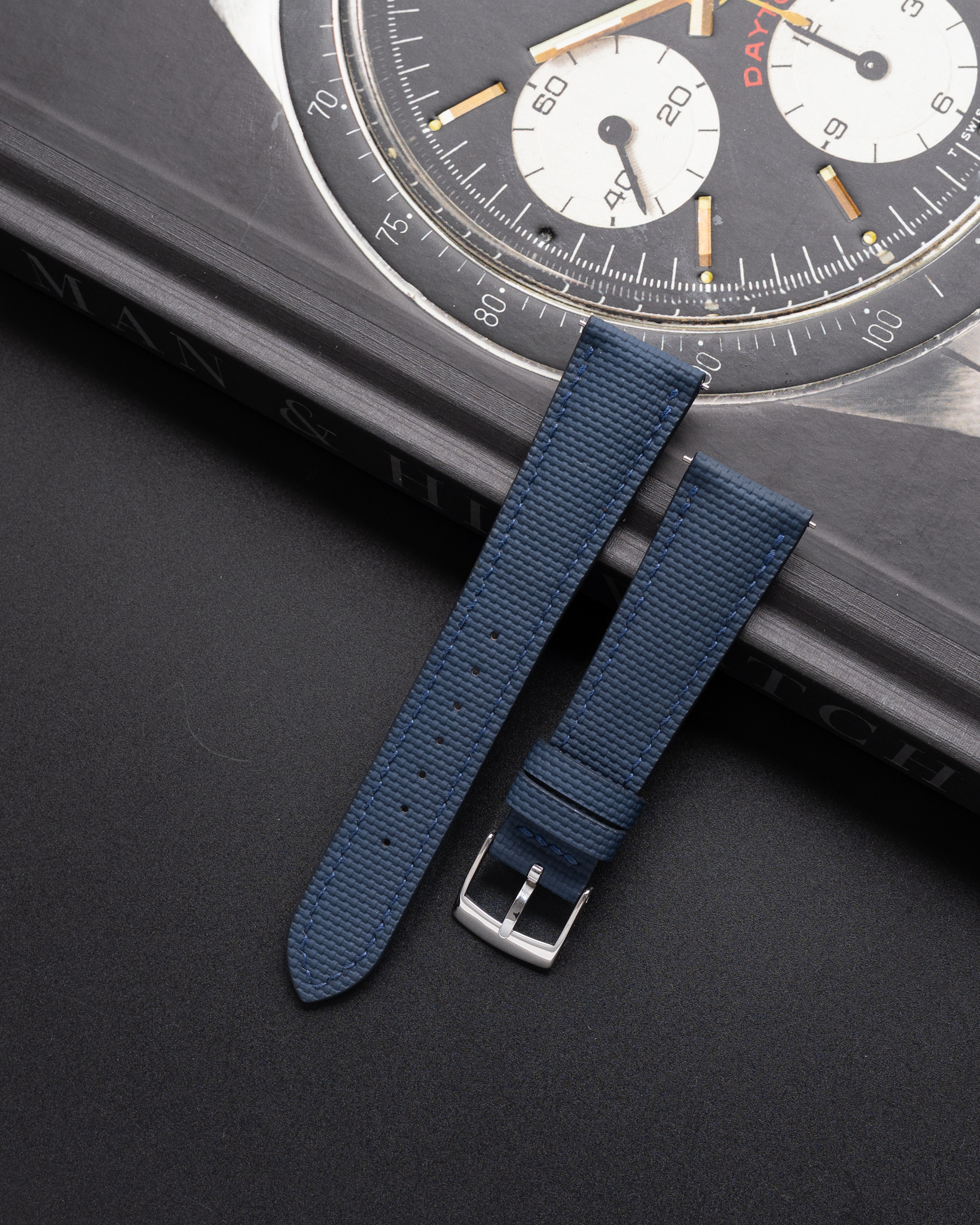 Dây Sailcloth Rubber Navy