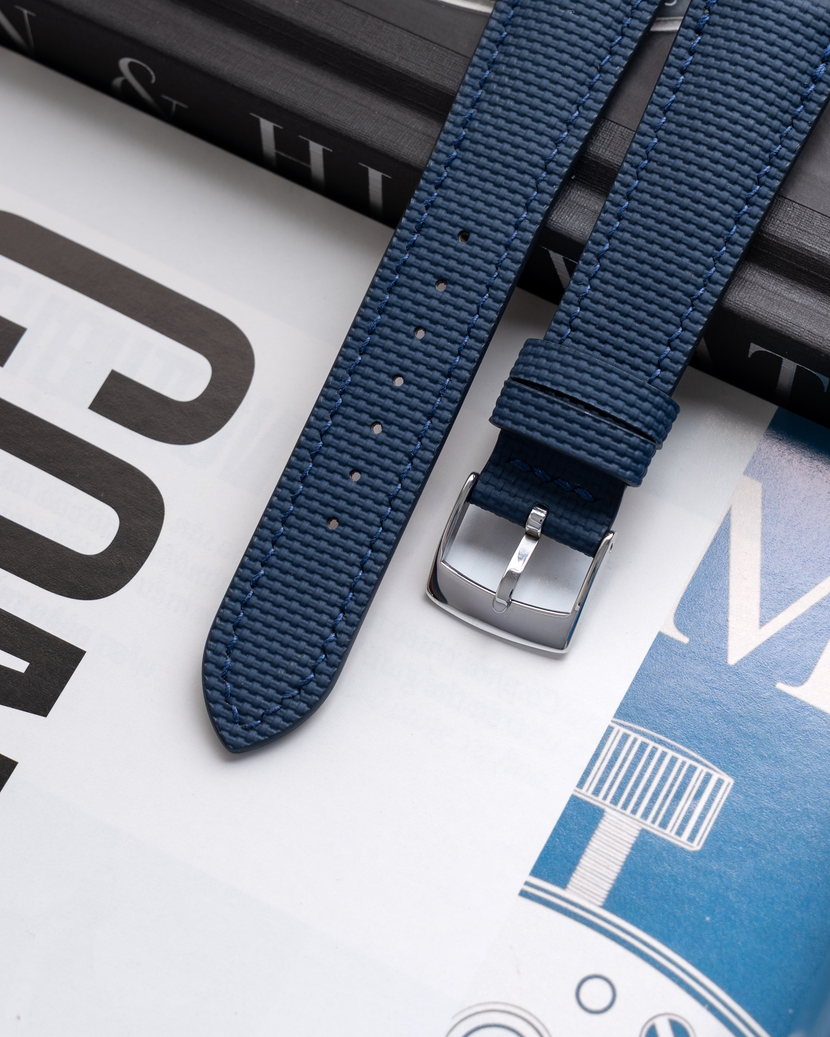 Dây Sailcloth Rubber Navy1