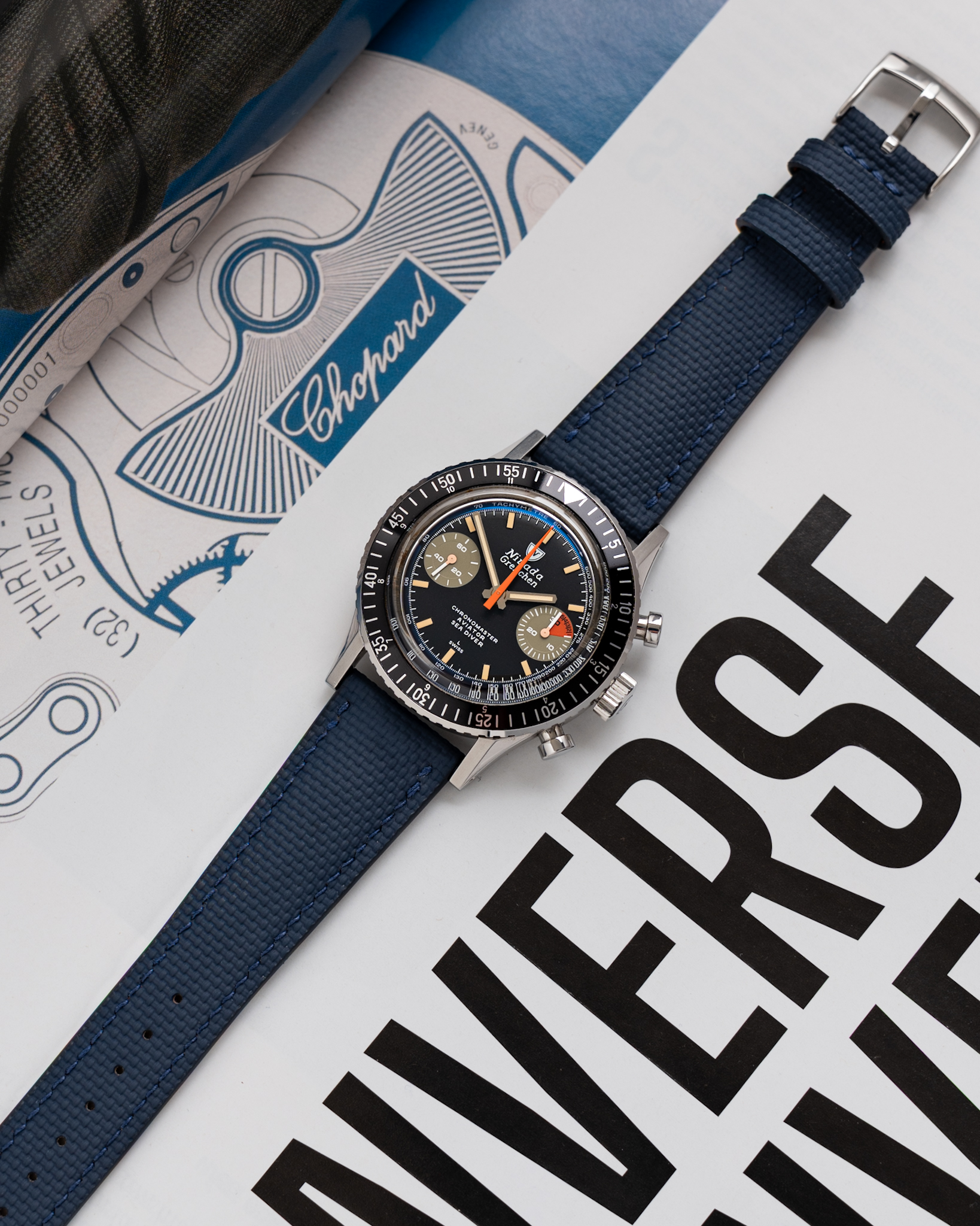 Dây Sailcloth Rubber Navy6