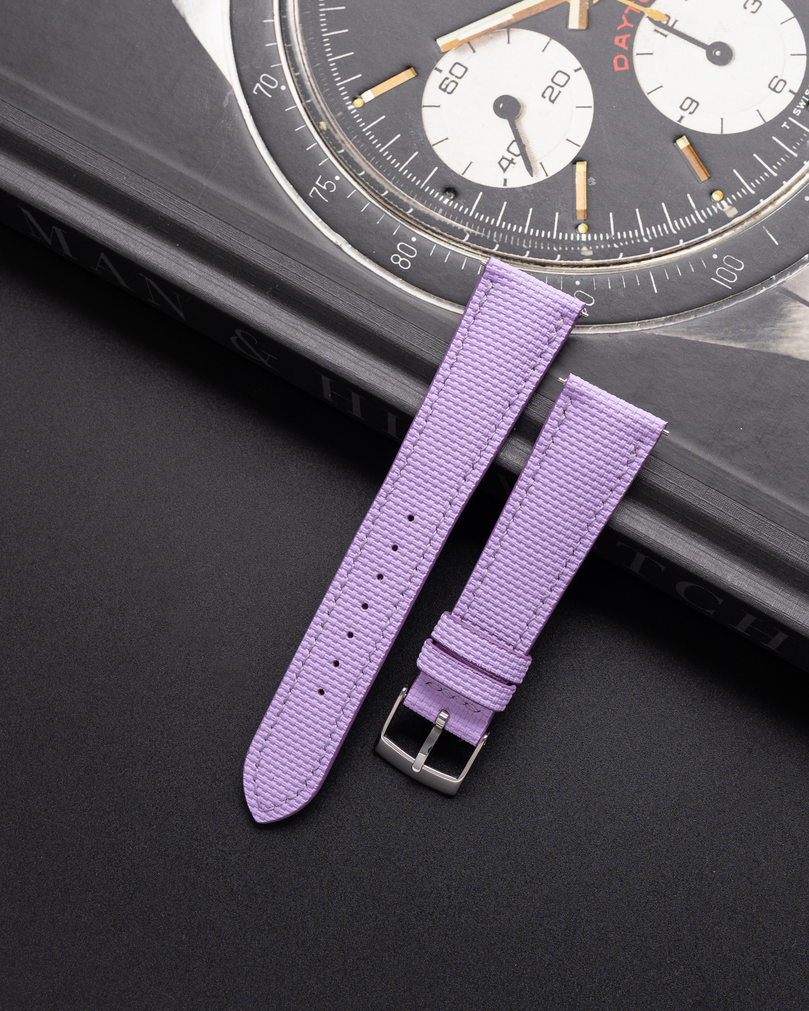 Dây Sailcloth Rubber Tím