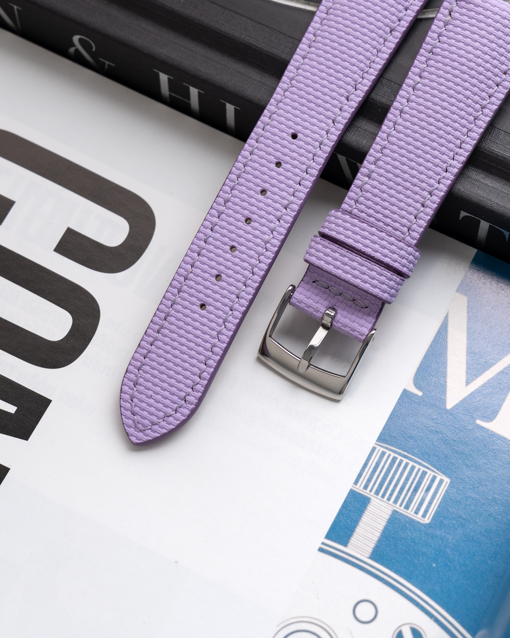 Dây Sailcloth Rubber Tím2